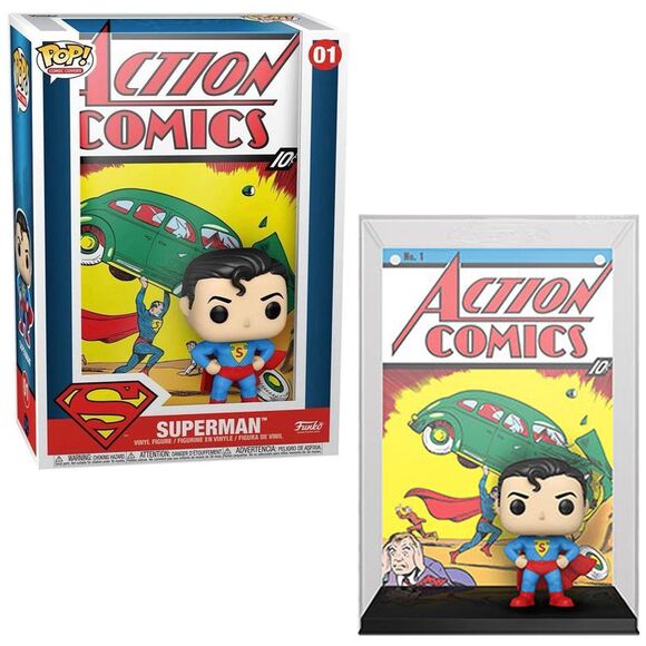 Superman Action Comic Funko Pop! Comic Cover - Picture 1 of 2